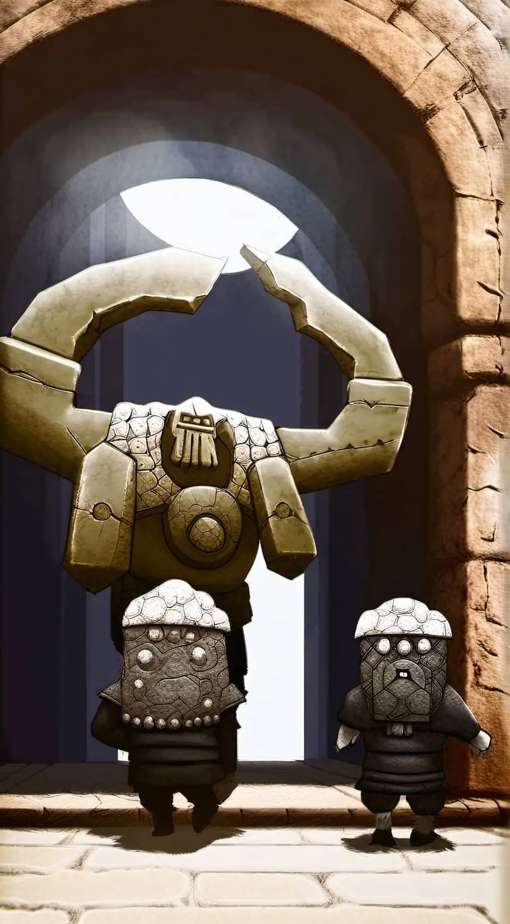 ai character: kingdom of rock background