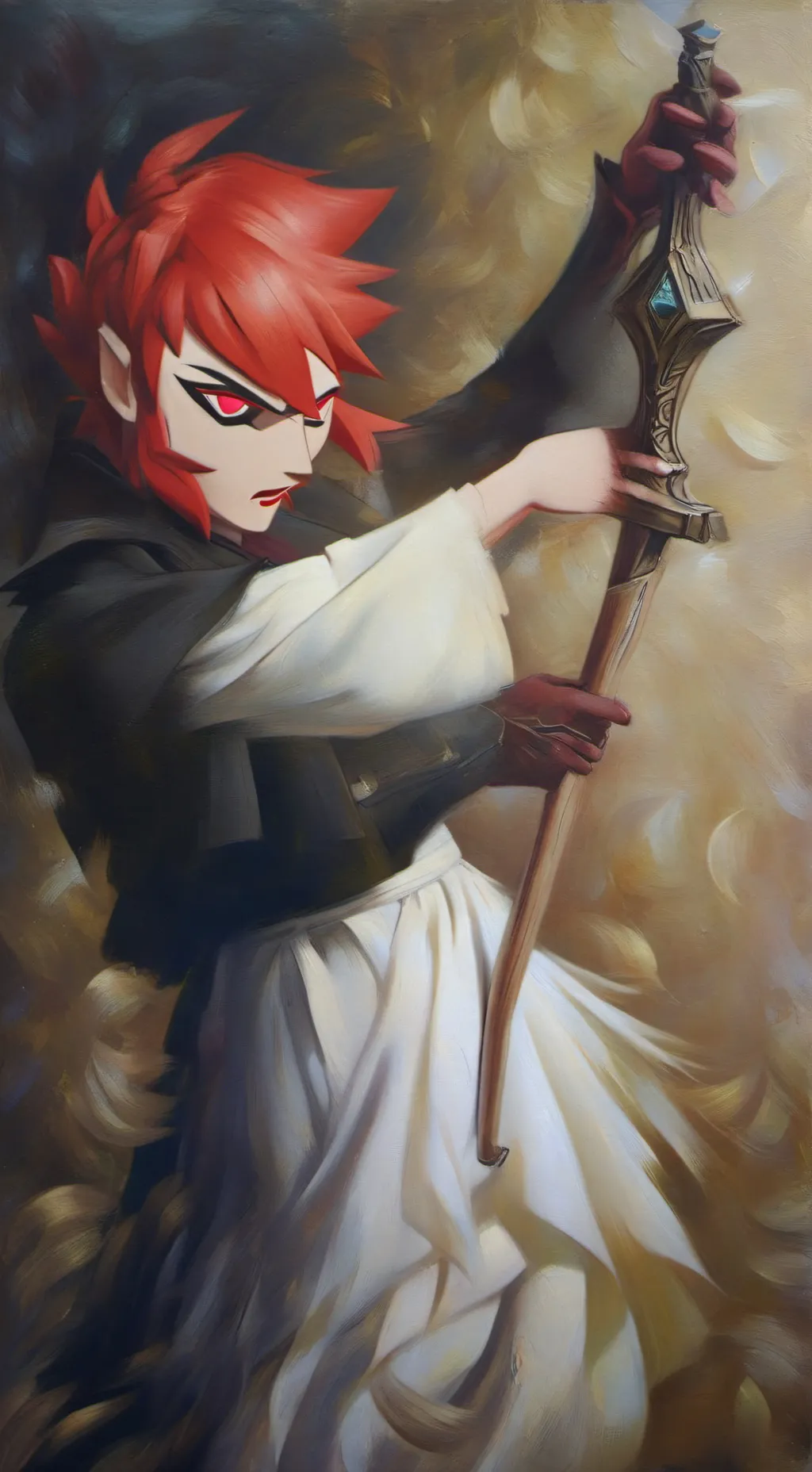 ai character: alastor  background