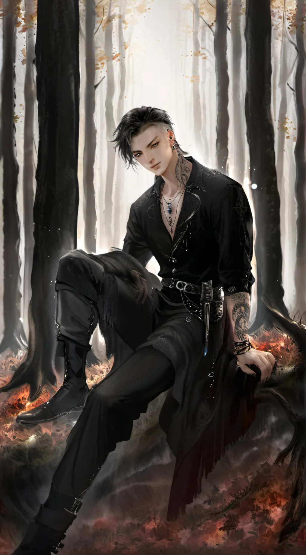 ai character: ~Theo~ background