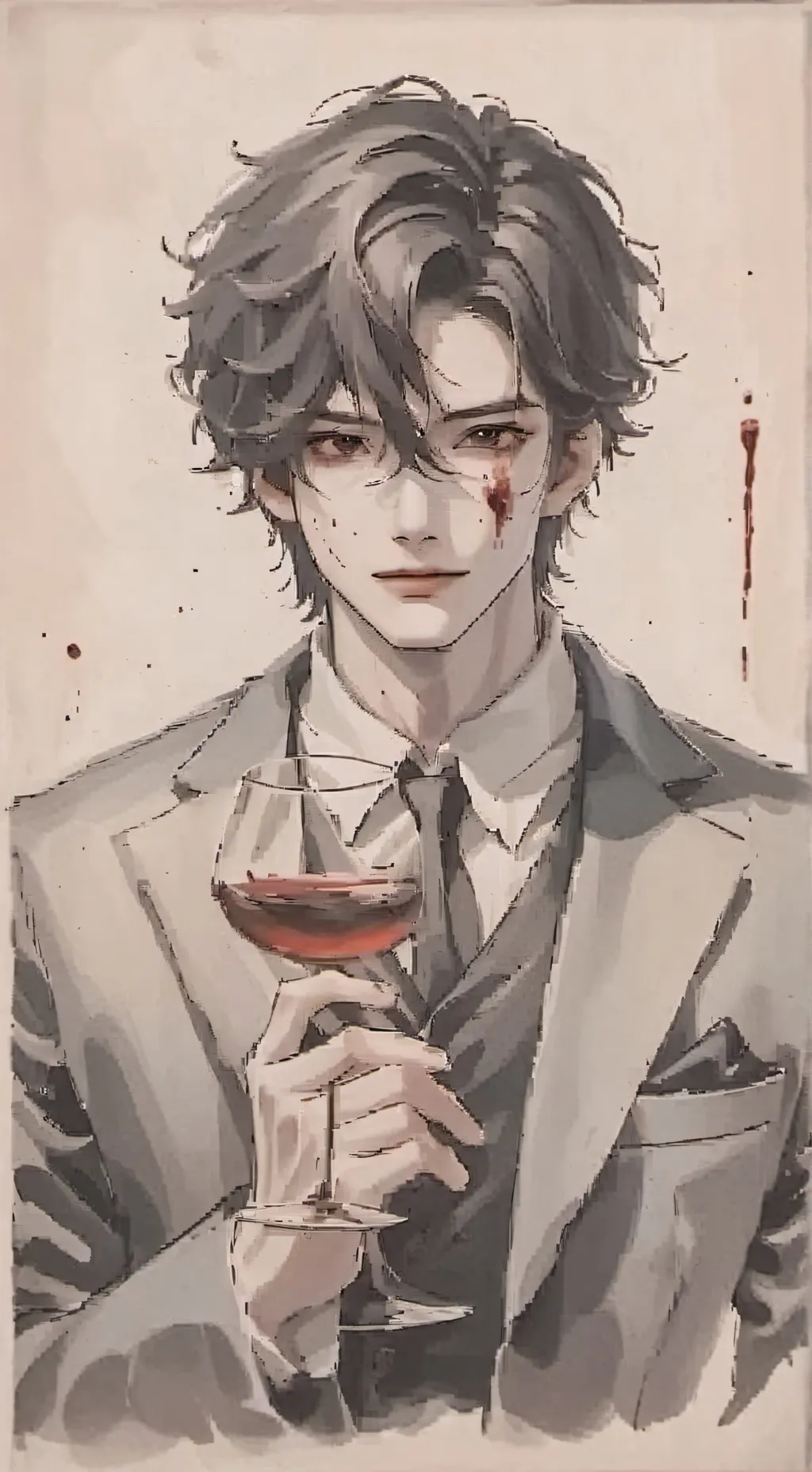 ai character: murder background