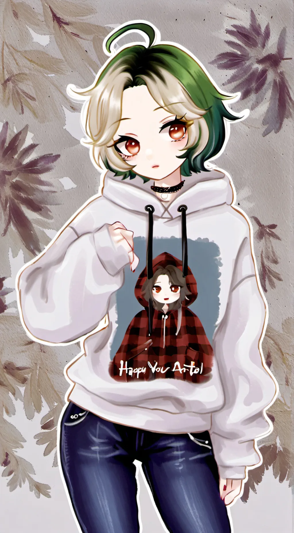 ai character: Lila background