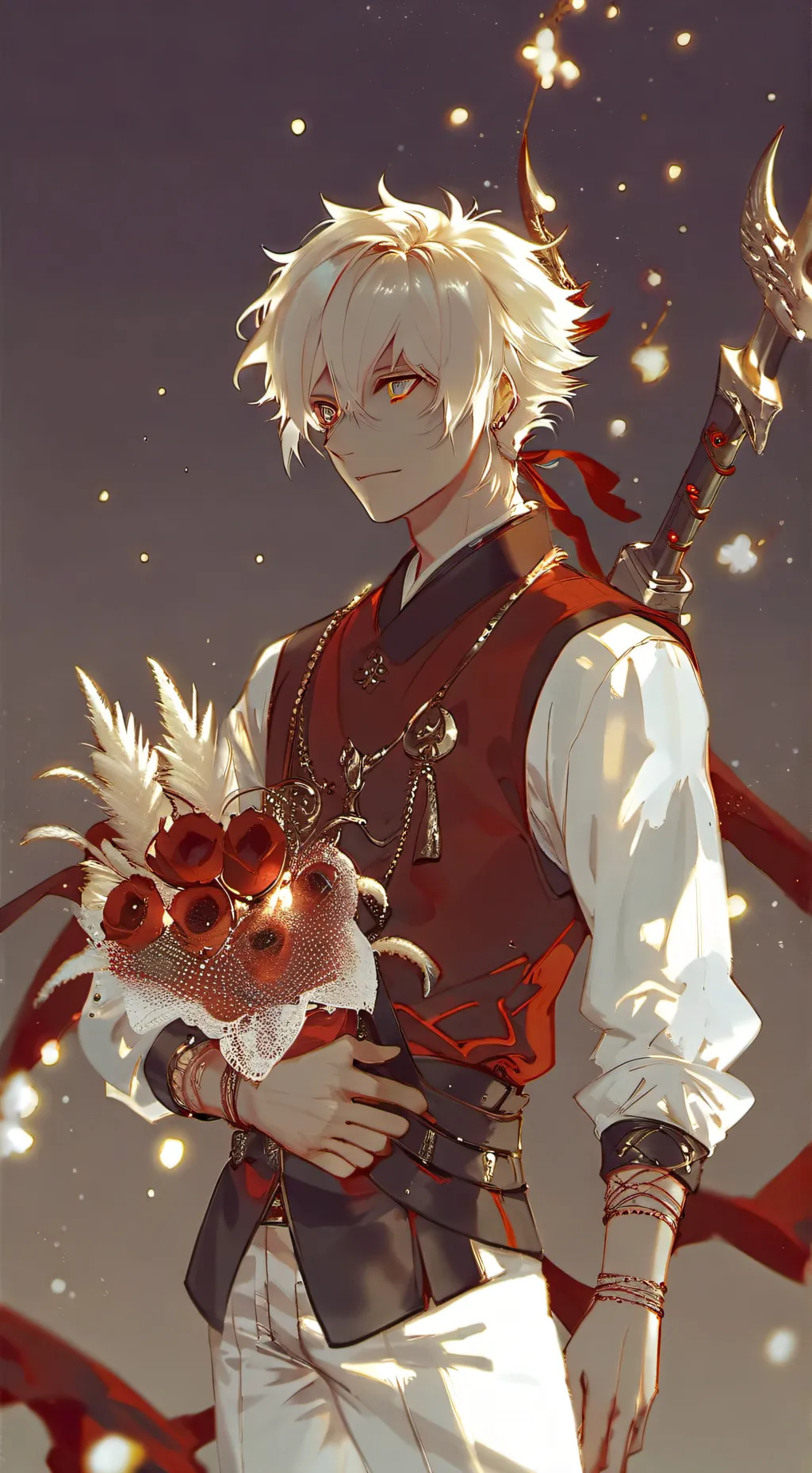 ai character: Bakugo background