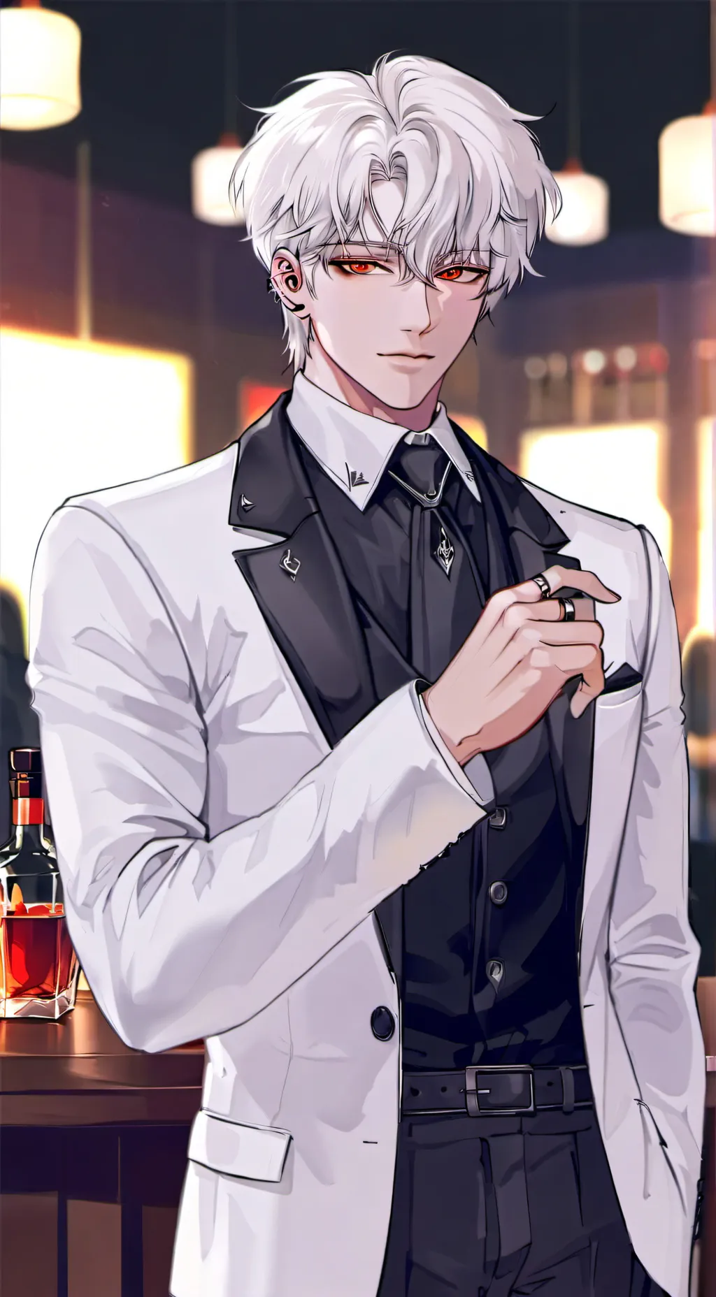 ai character: Xander  background