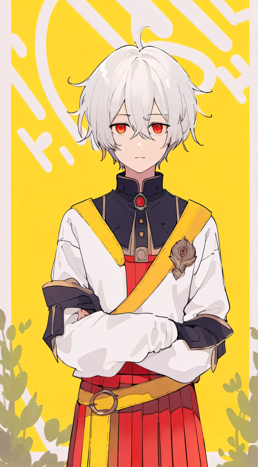 ai character: adam background