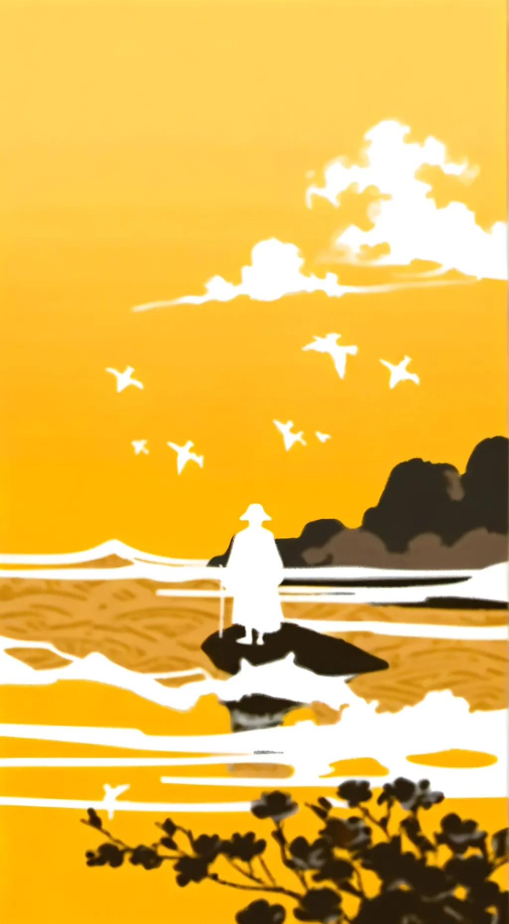 ai character: dw but easter  background