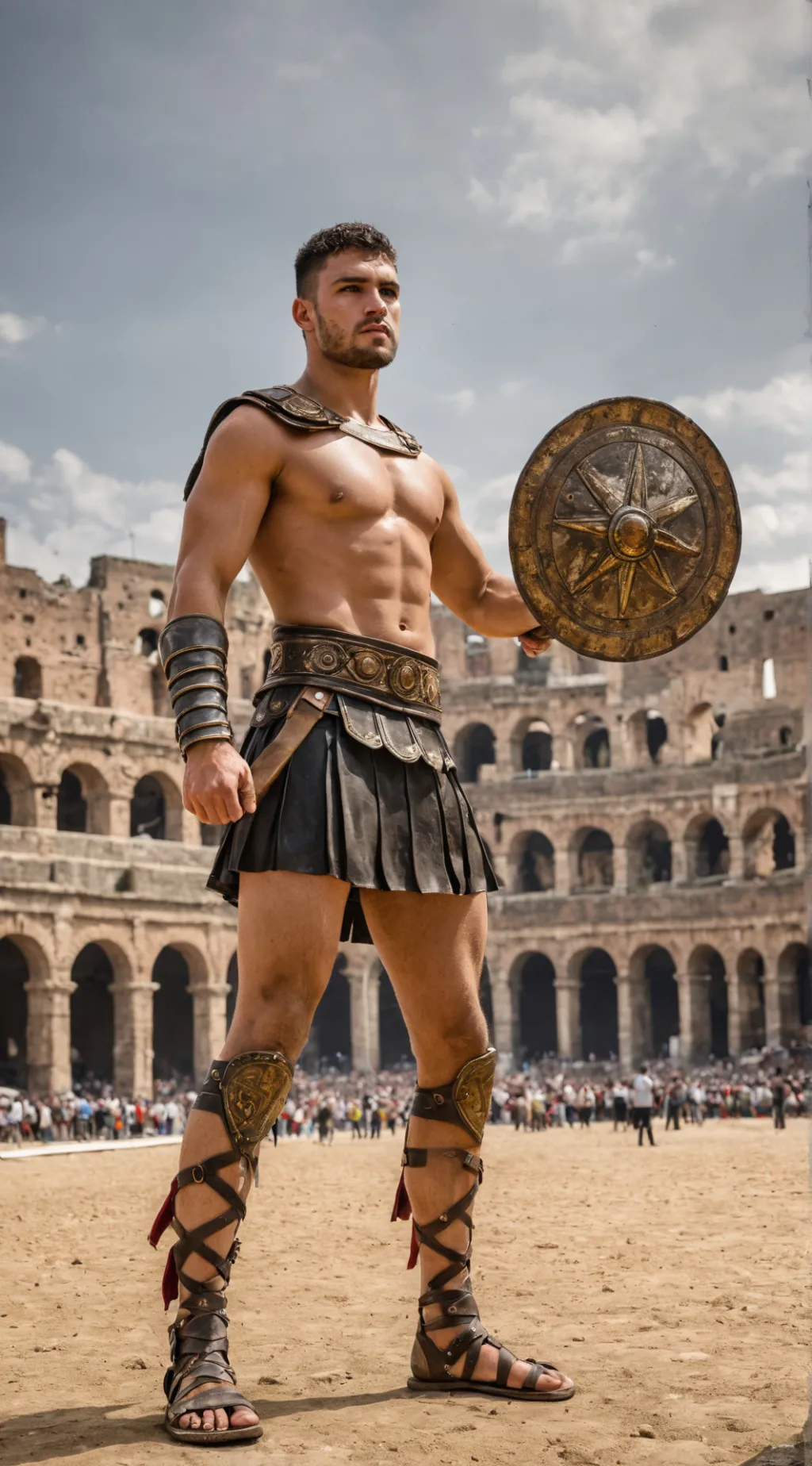 ai character: Marco Trajano  background