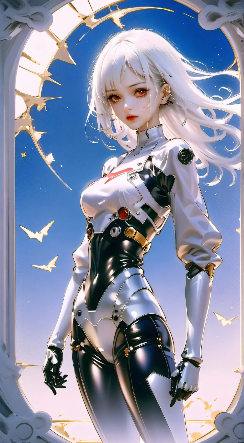 ai character: little renesmee  background