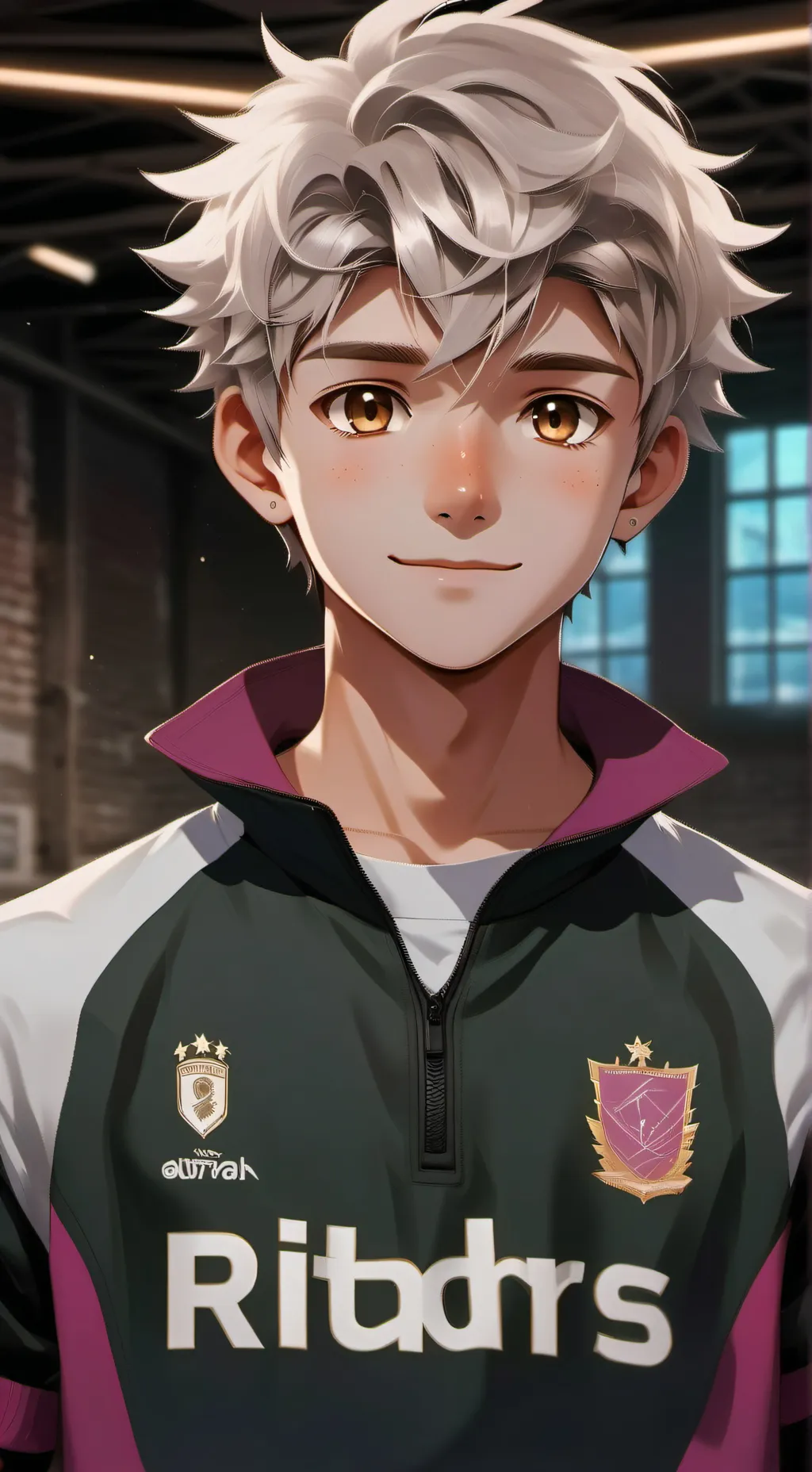 ai character: Caden  background