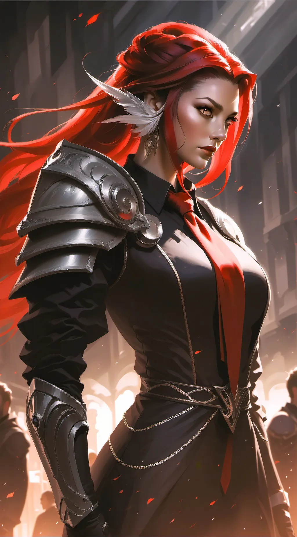 ai character: l'intrus inconnu background