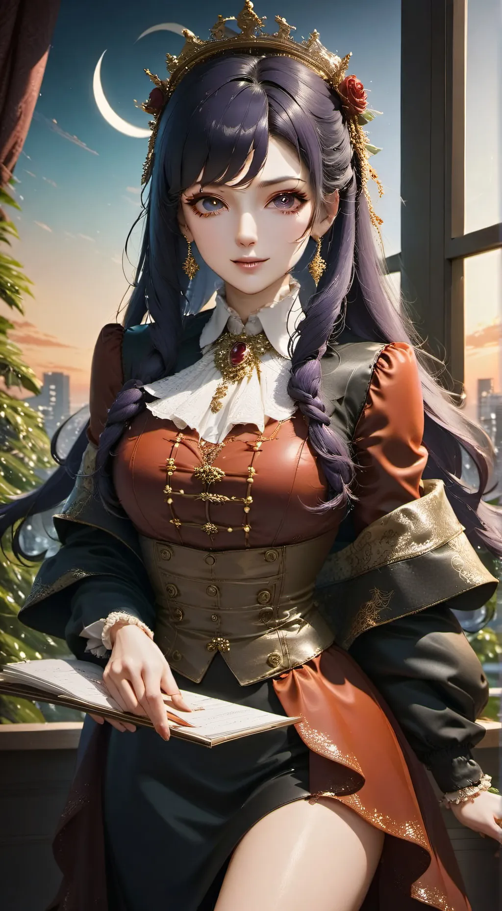 ai character: Himiko background