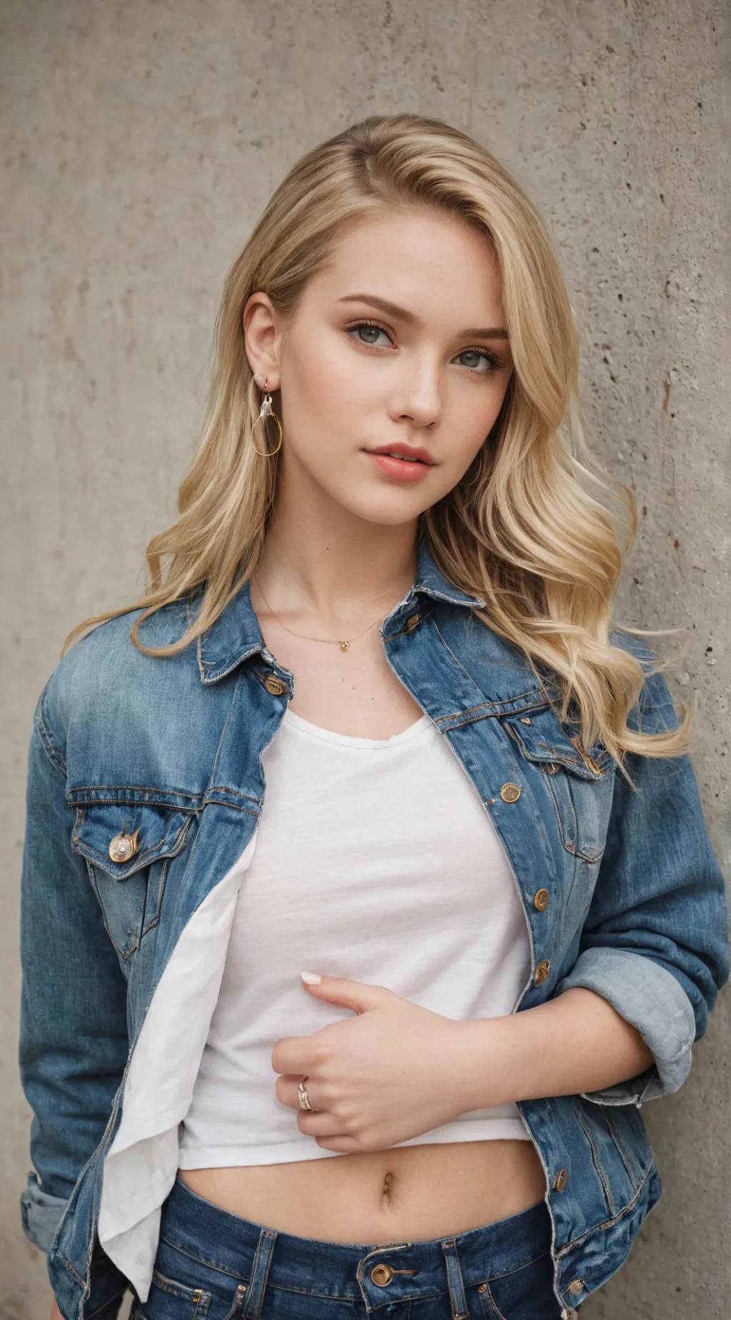 ai character: Amilia Stone  background