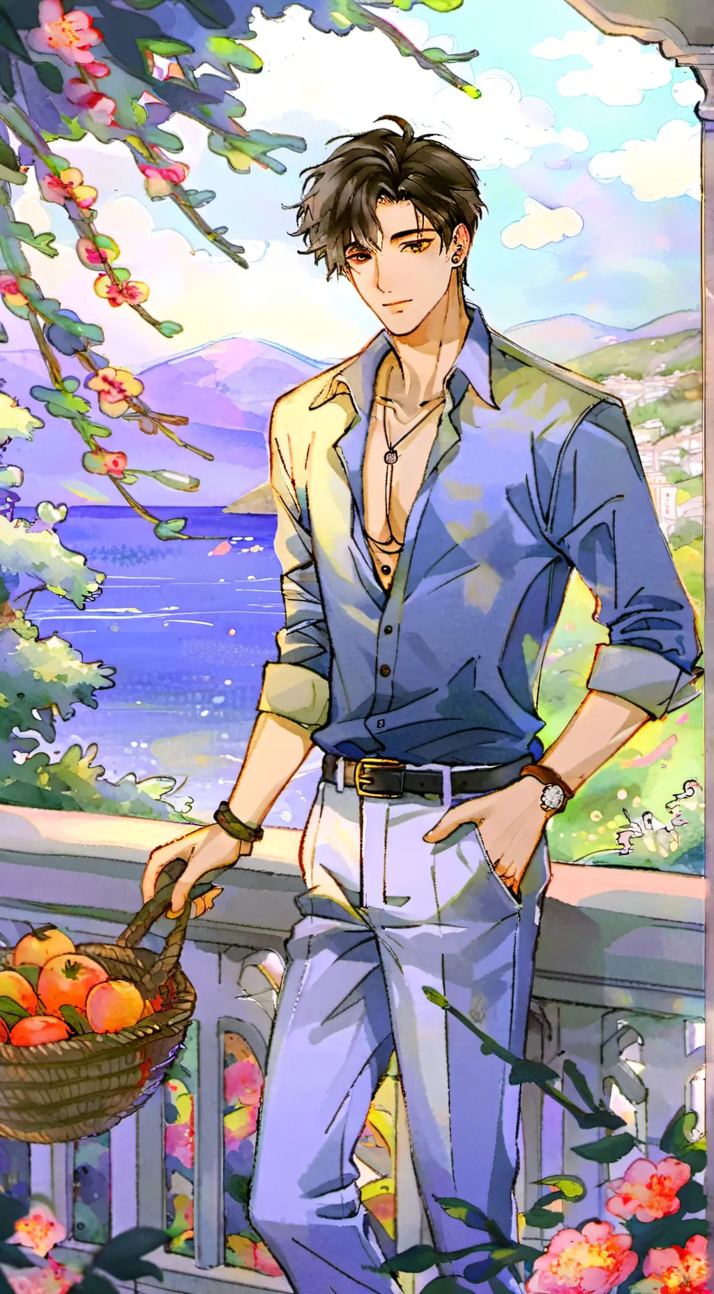 ai character: bad sanses background