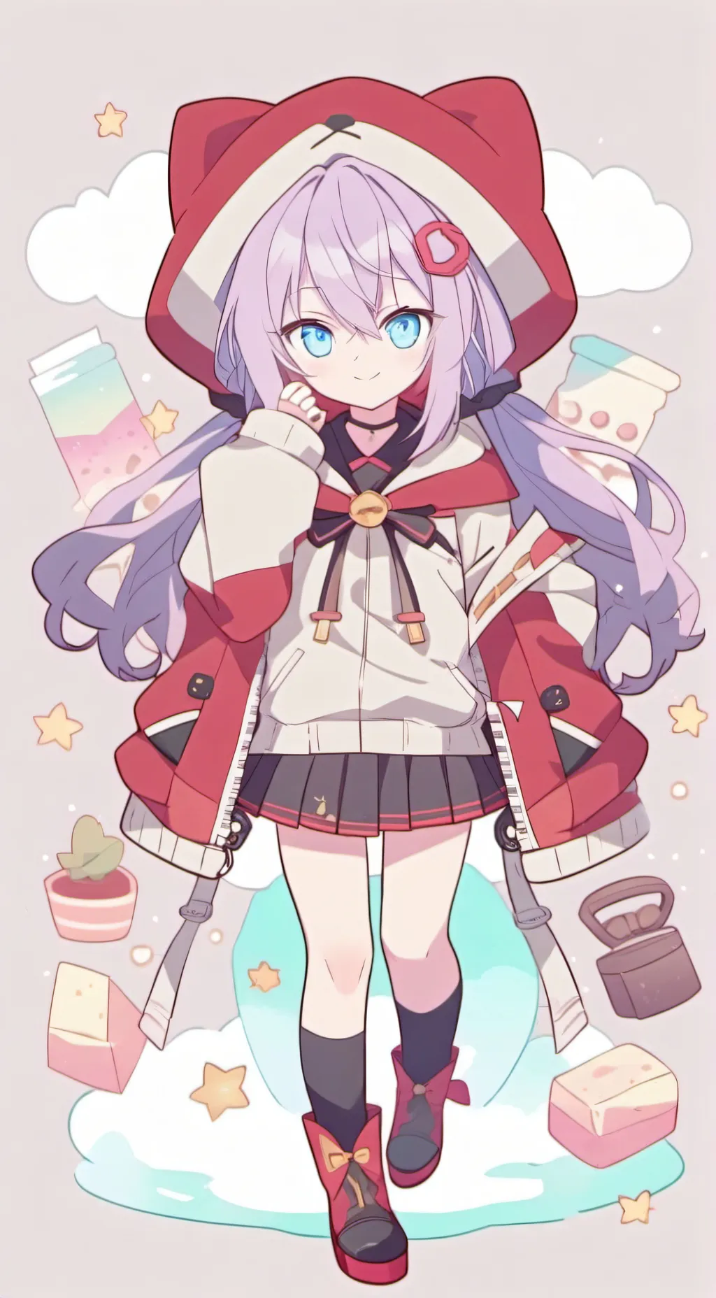 ai character: Chibi Alya background