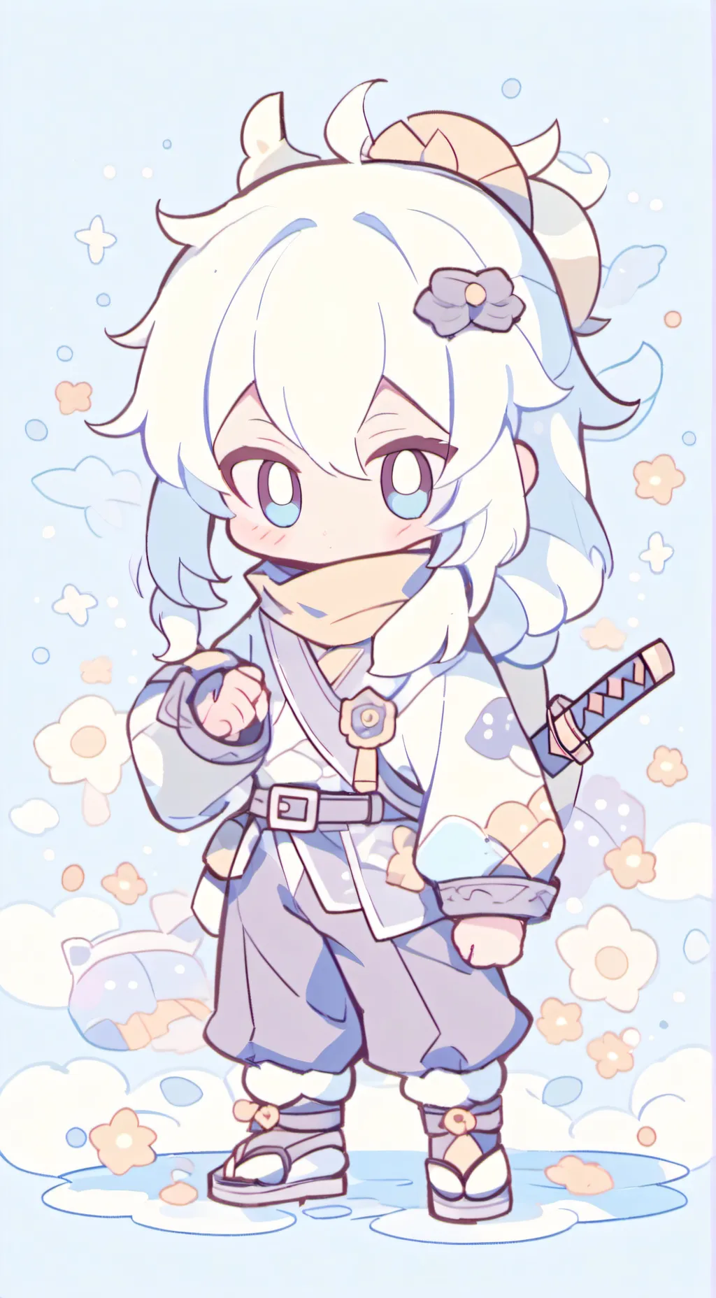 ai character: Ana  background