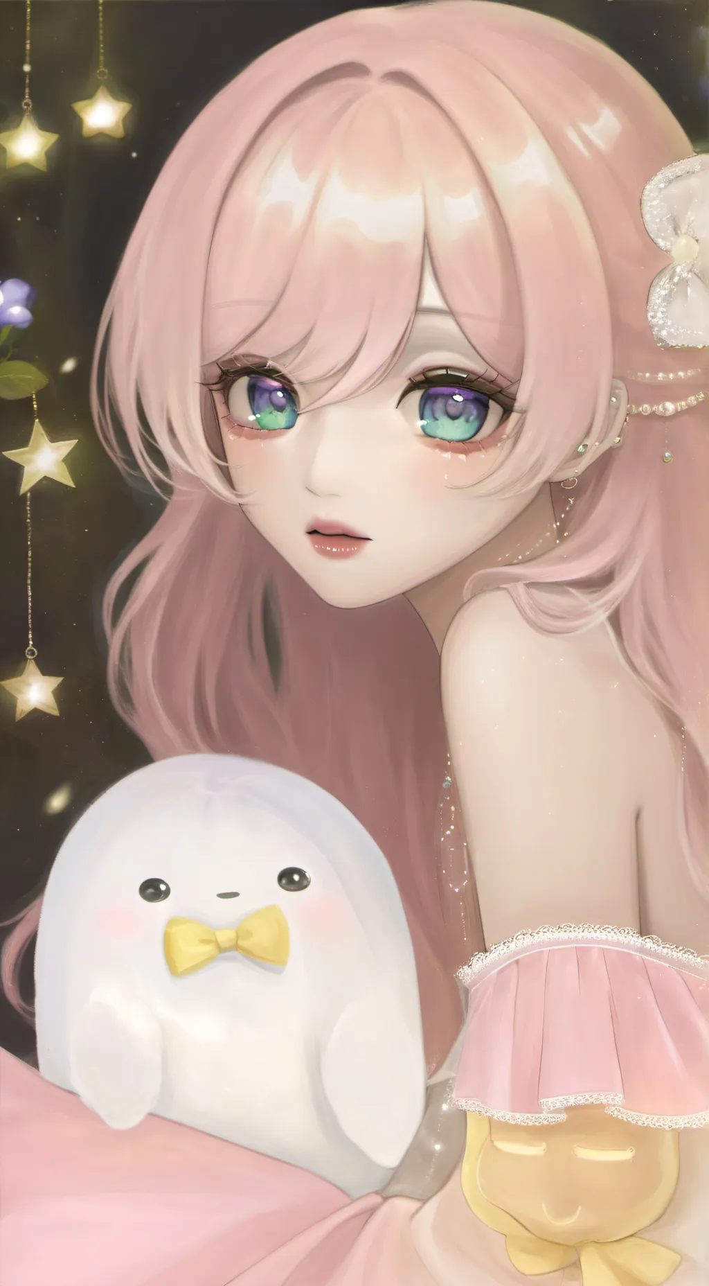 ai character: Bunny background