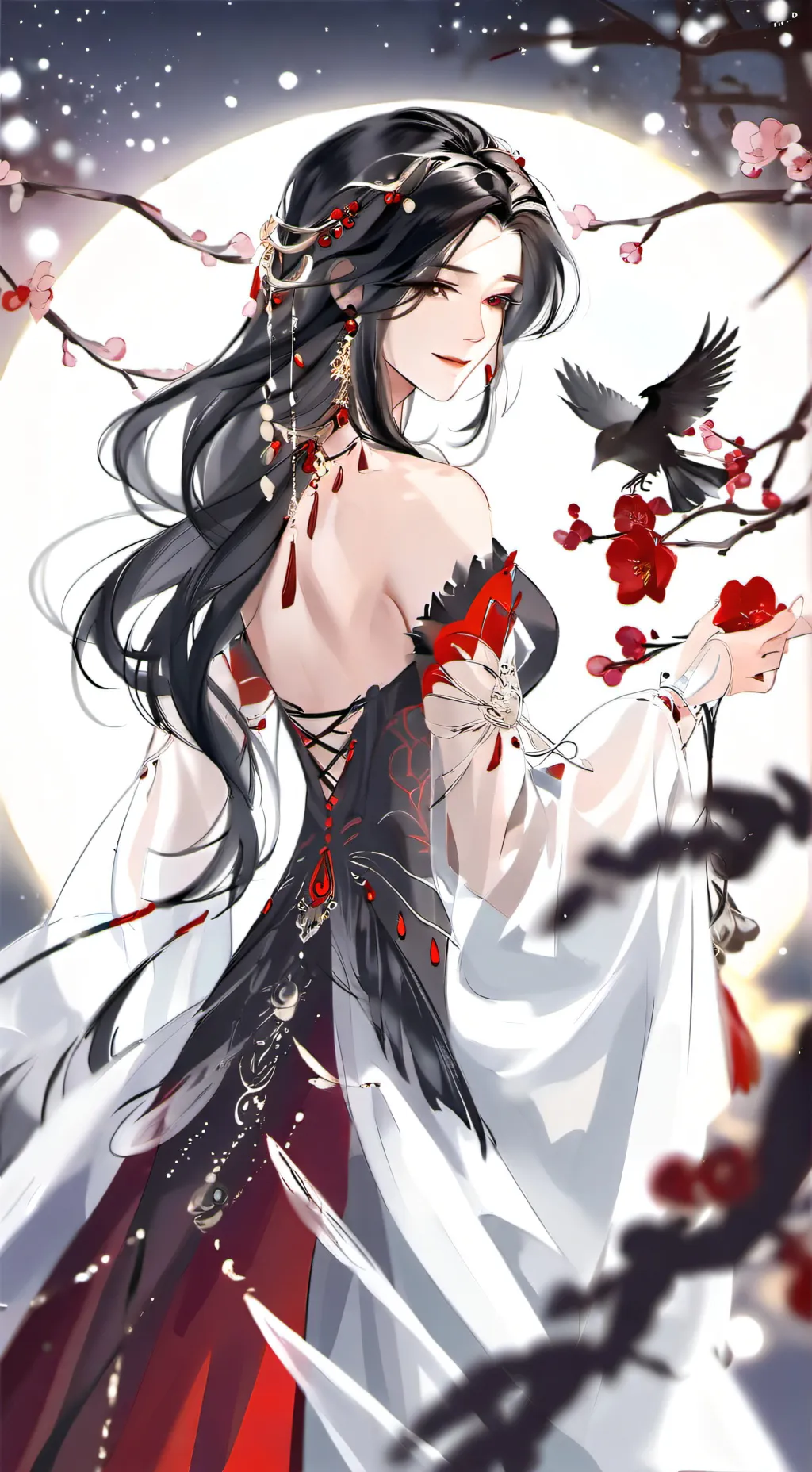 ai character:  🌙Lilith🌙 background