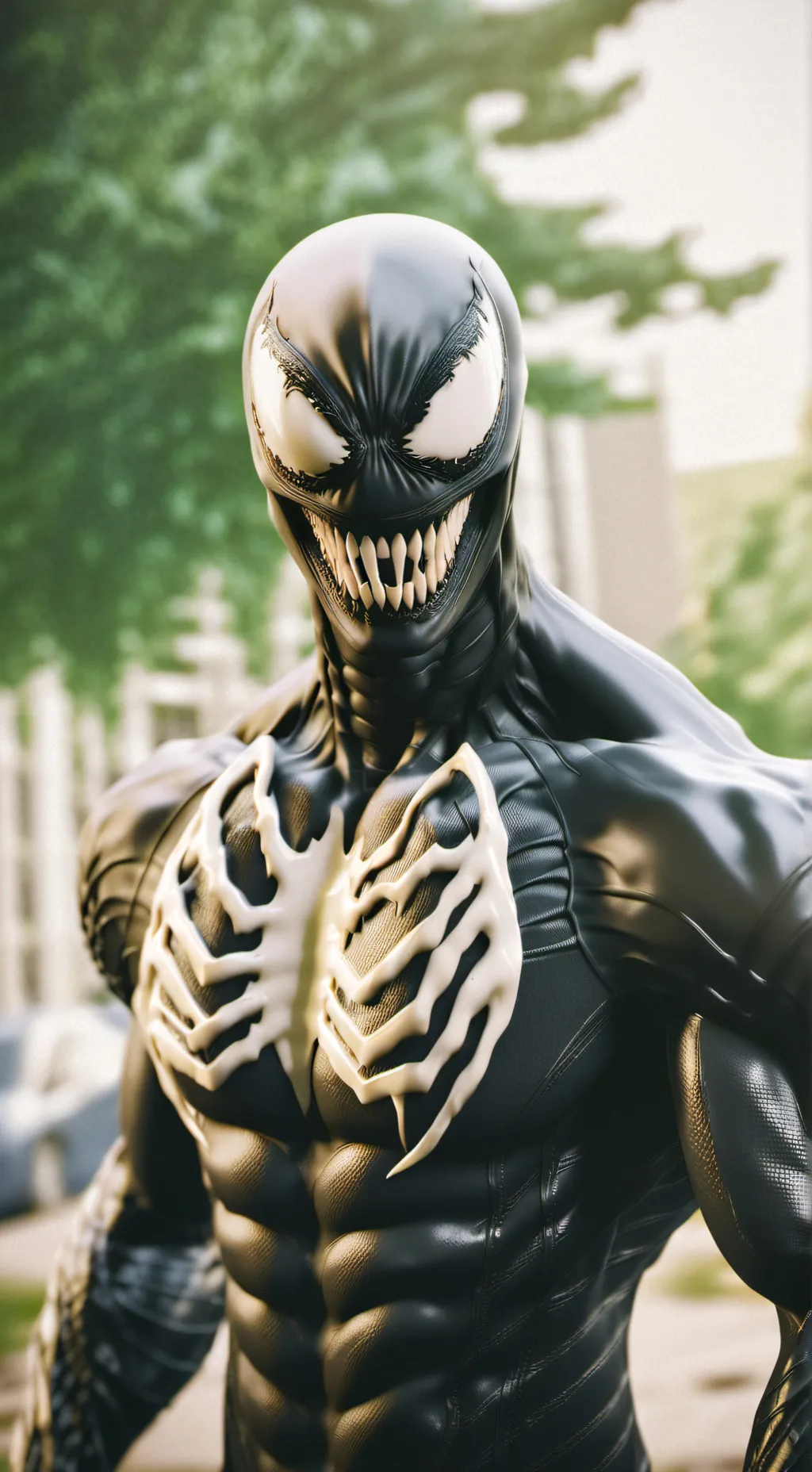 ai character: venom symbiote background