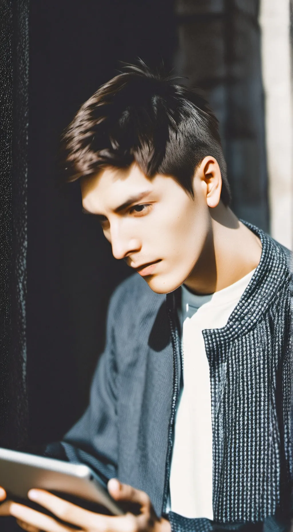 ai character: loukas (my bro) background