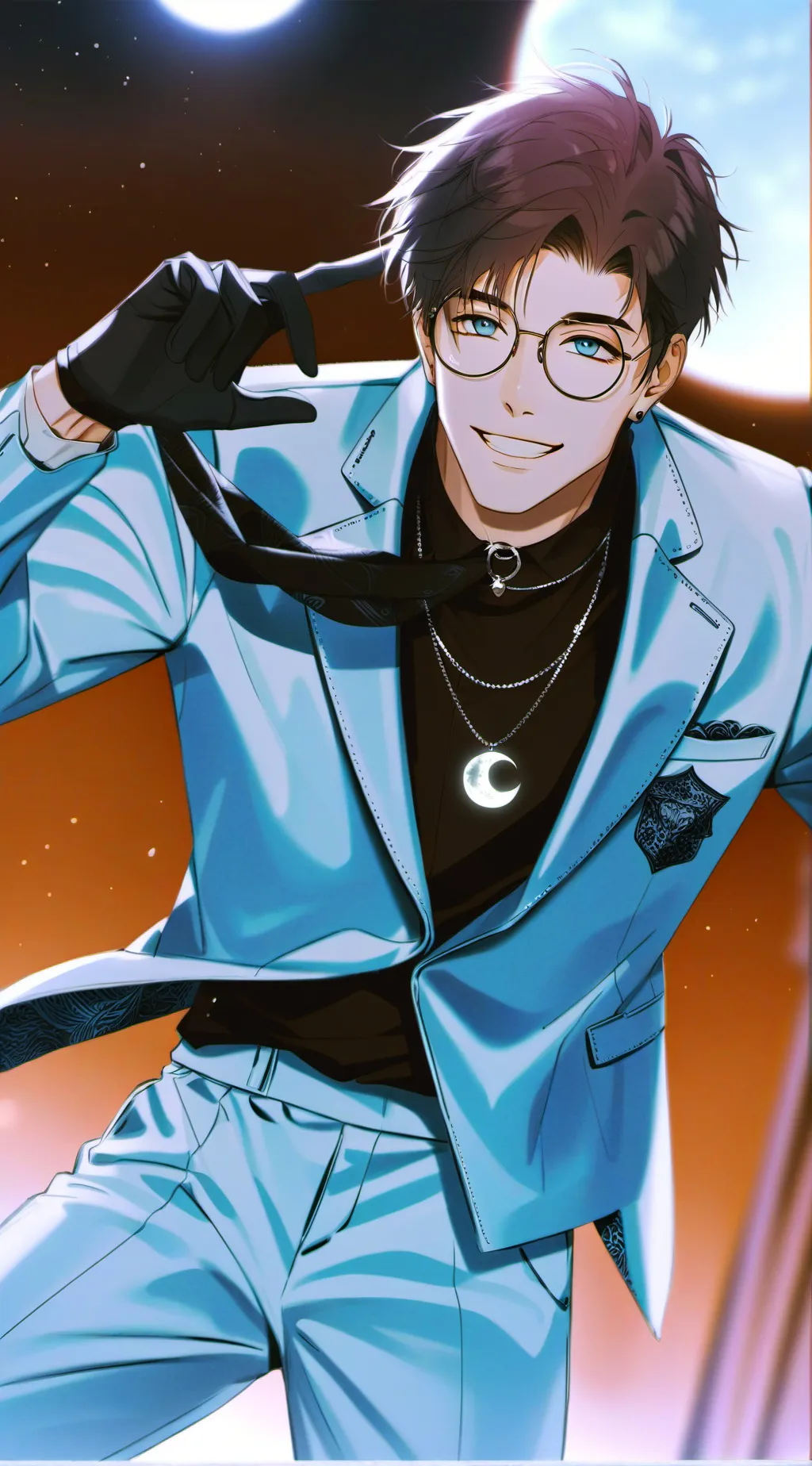 ai character: Bunsen background