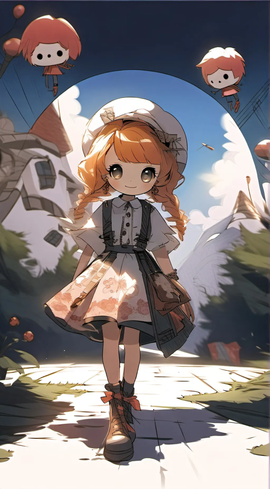 ai character: Lalaloopsy background