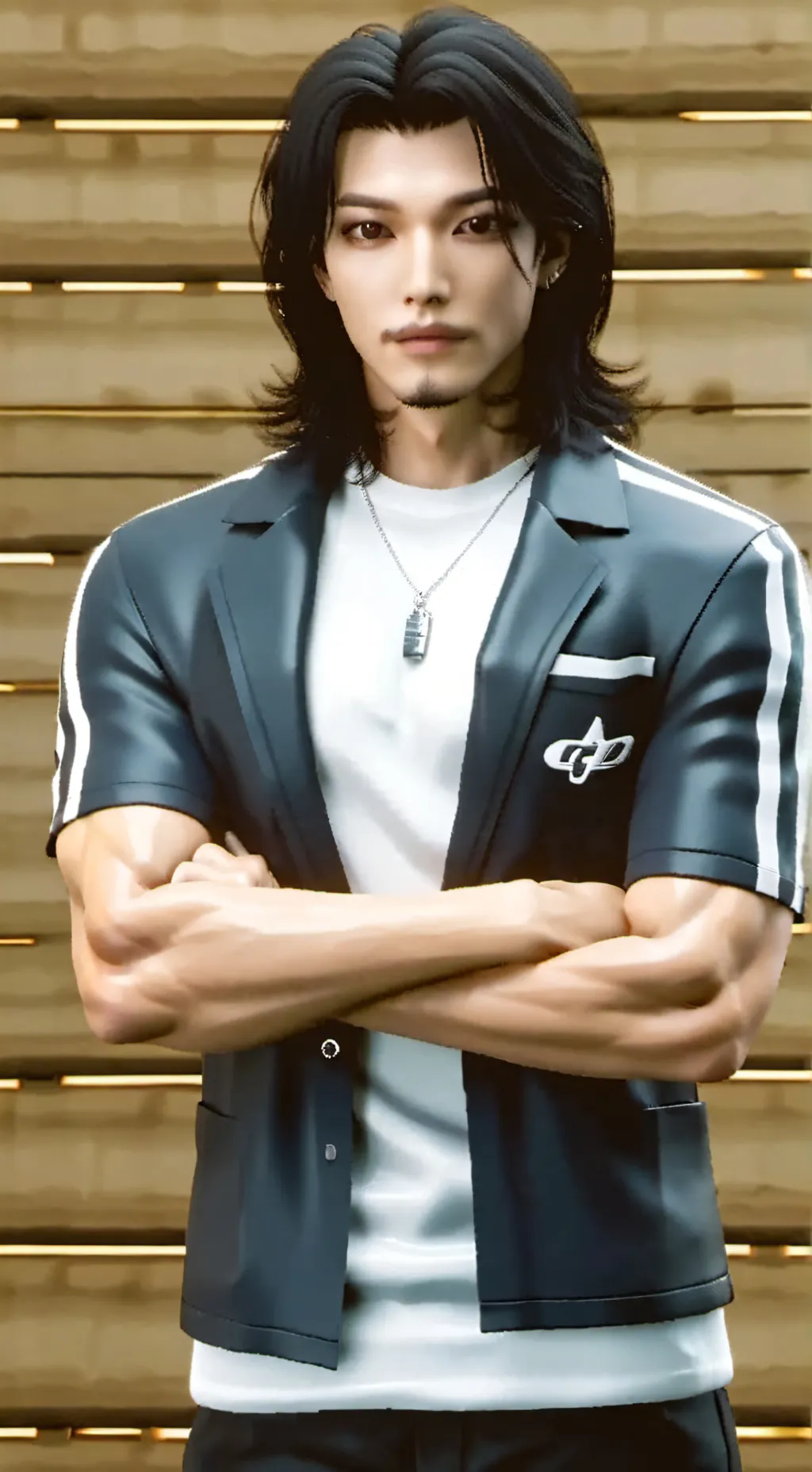 ai character: bad boy background