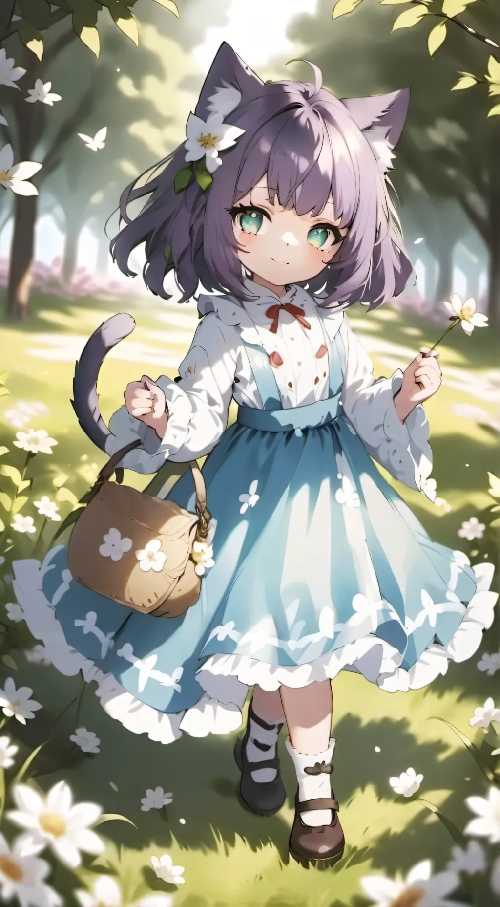 ai character: emily background