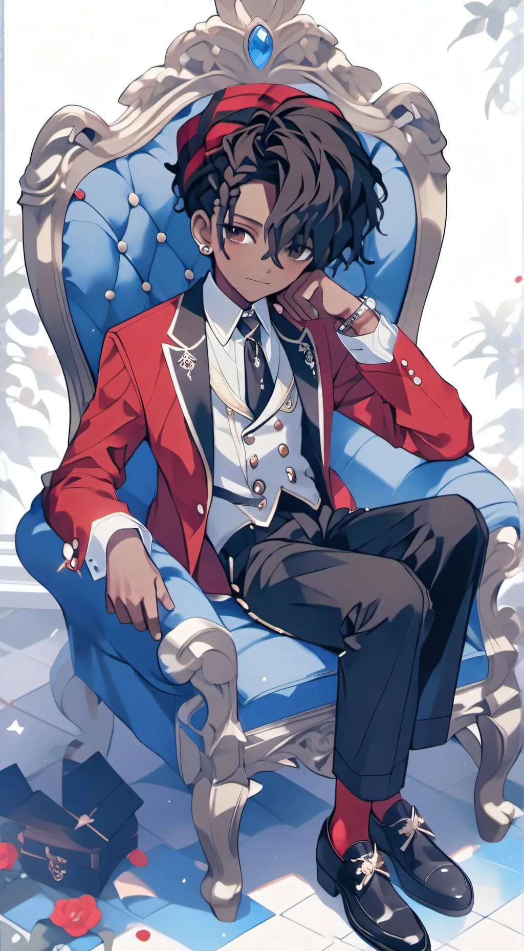 ai character: Ian rose background