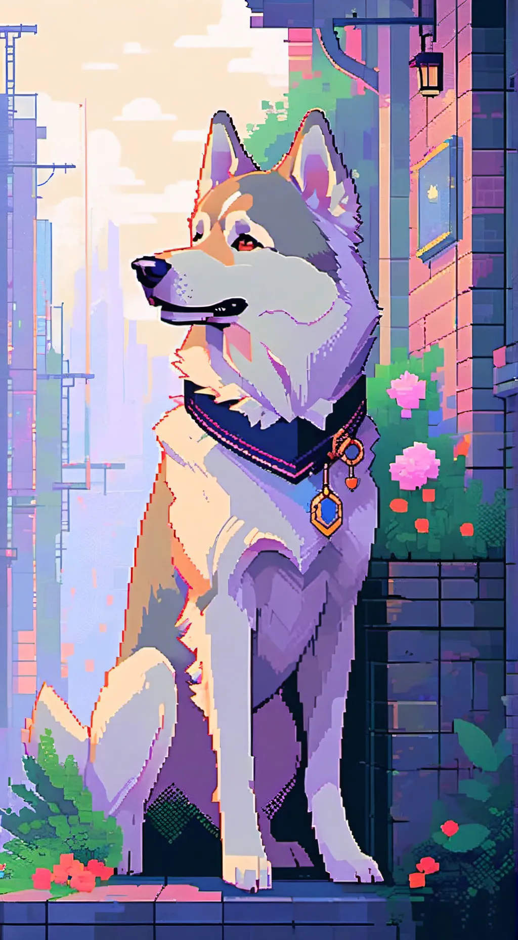 ai character: Vent here background