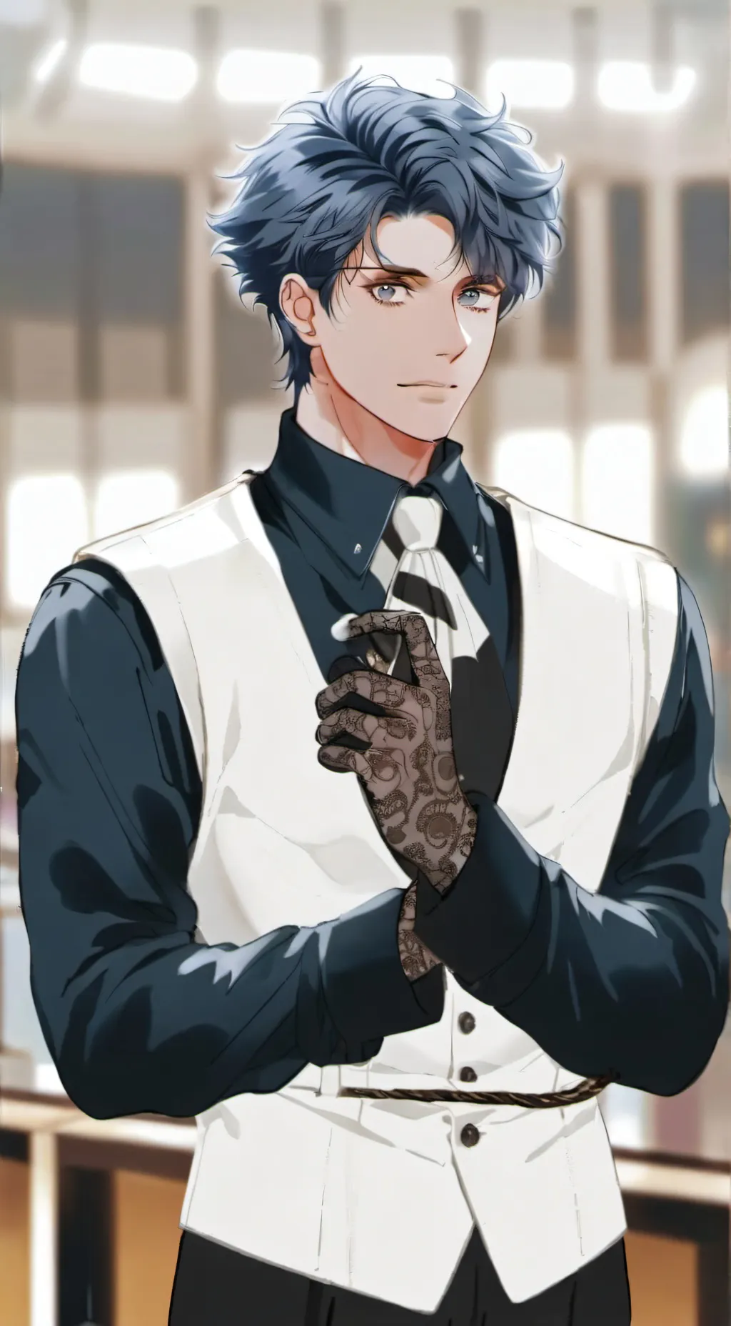 ai character: Jonathan Joestar  background