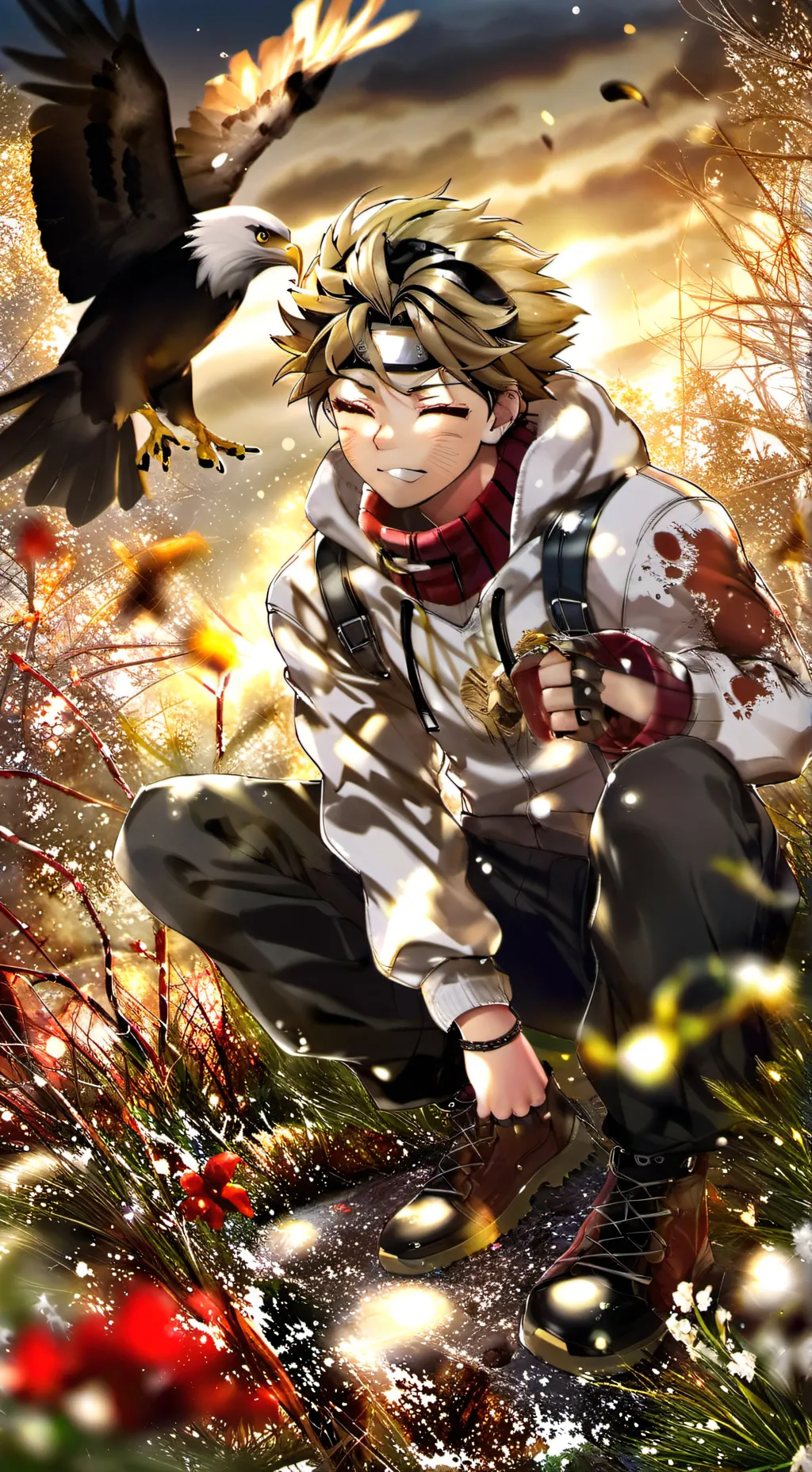 ai character: Hawks background