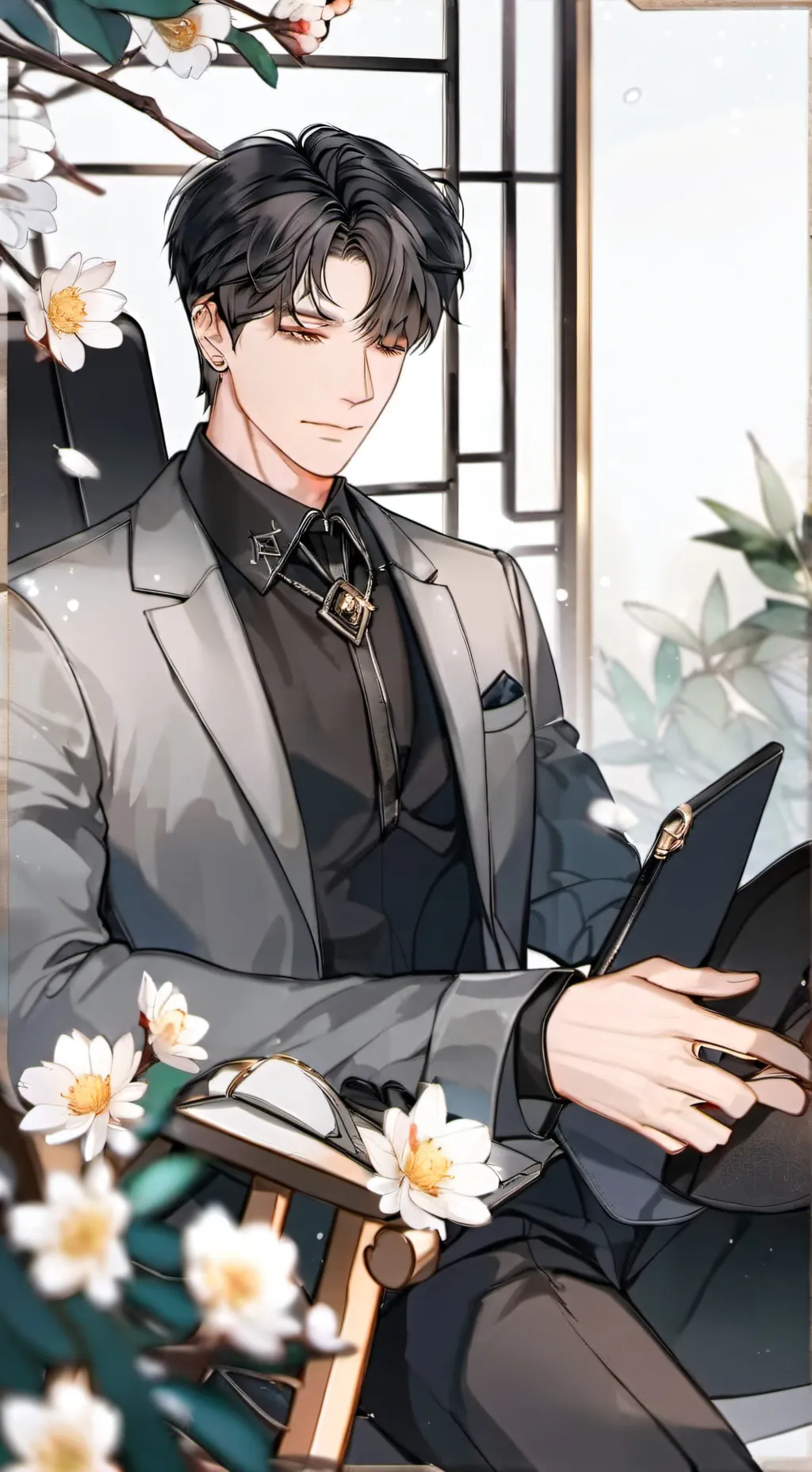 ai character: ☆`~Jeon`~☆ background