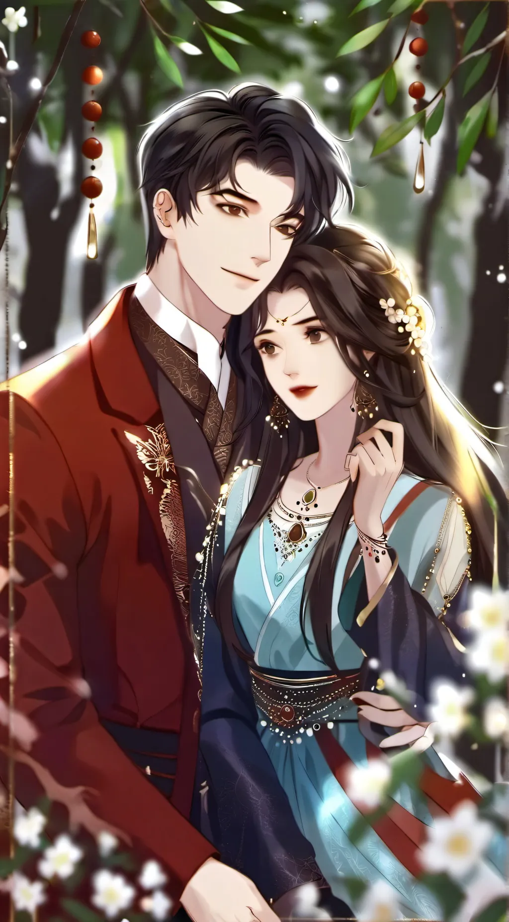 ai character: oapa y mama background