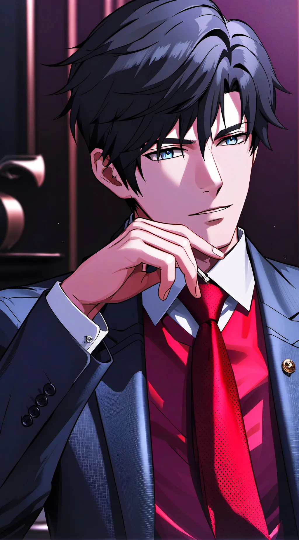 ai character: Isaiah  background