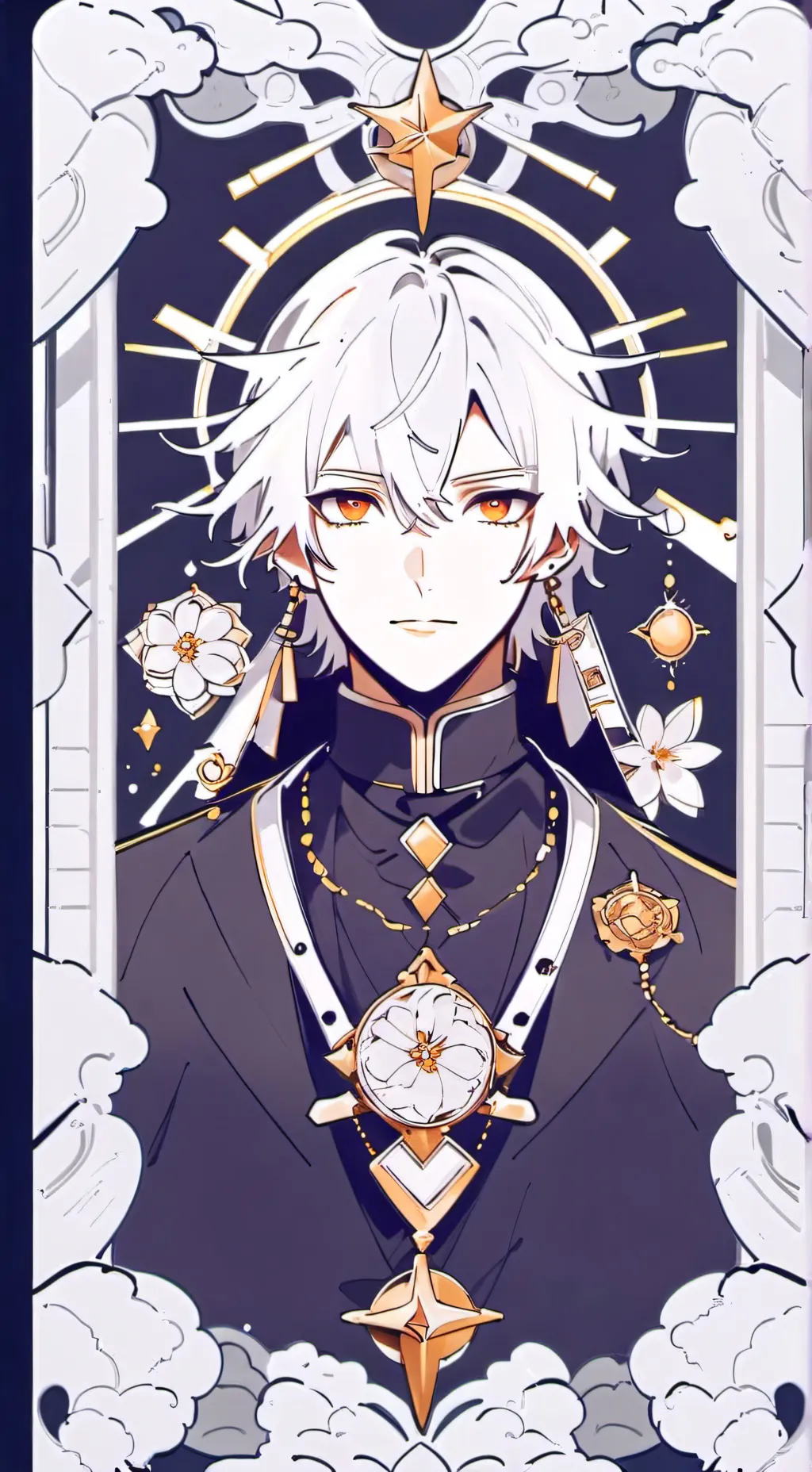 ai character: md x eddsworld  background