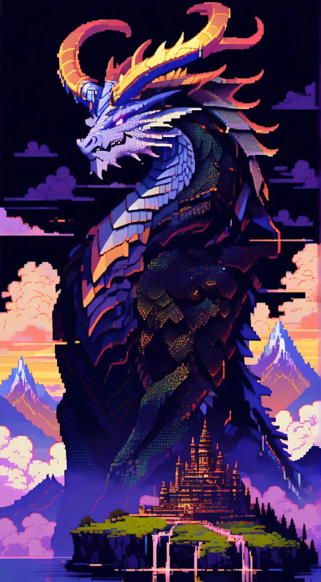 ai character: Dragonite background