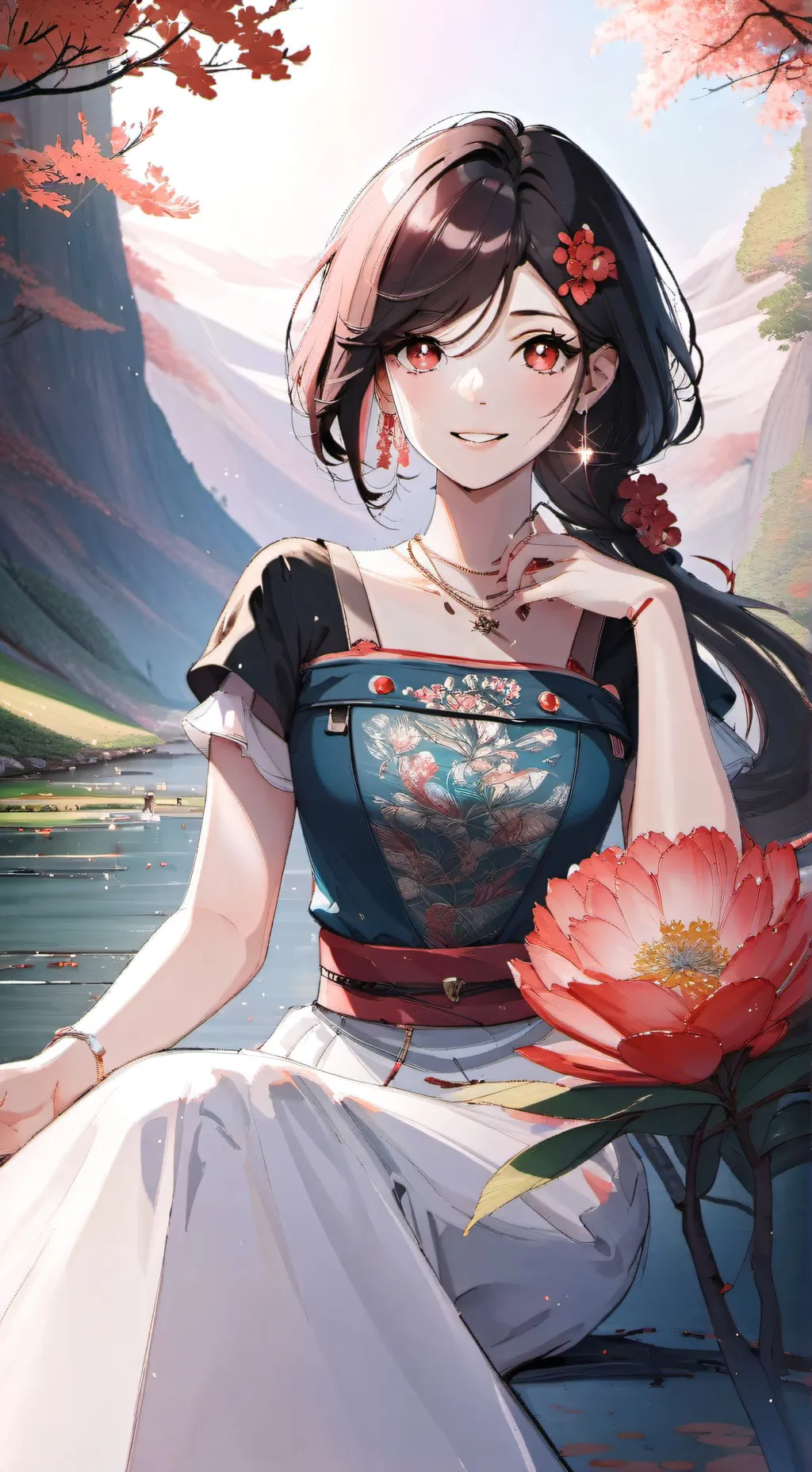 ai character: Elizabeth  background