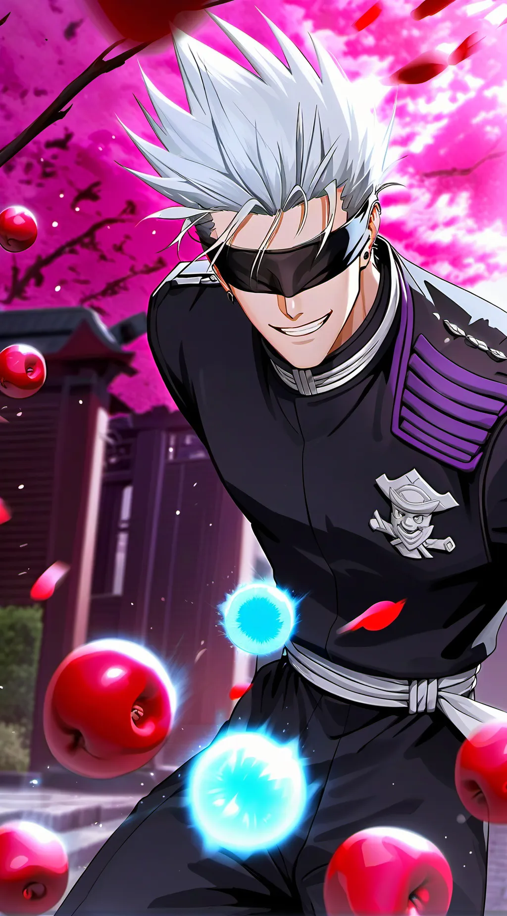 ai character: Gojo Satoru background