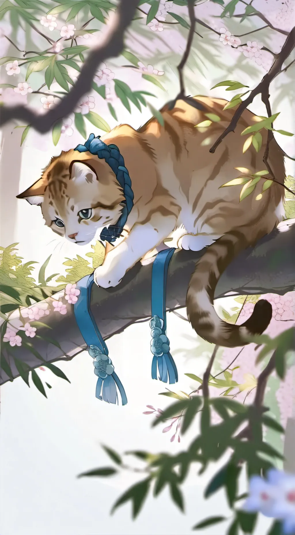 ai character: fluffy background