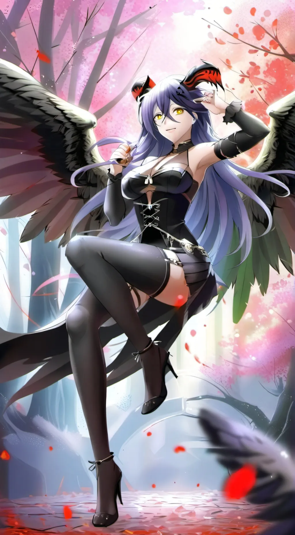 ai character: Albedo  background