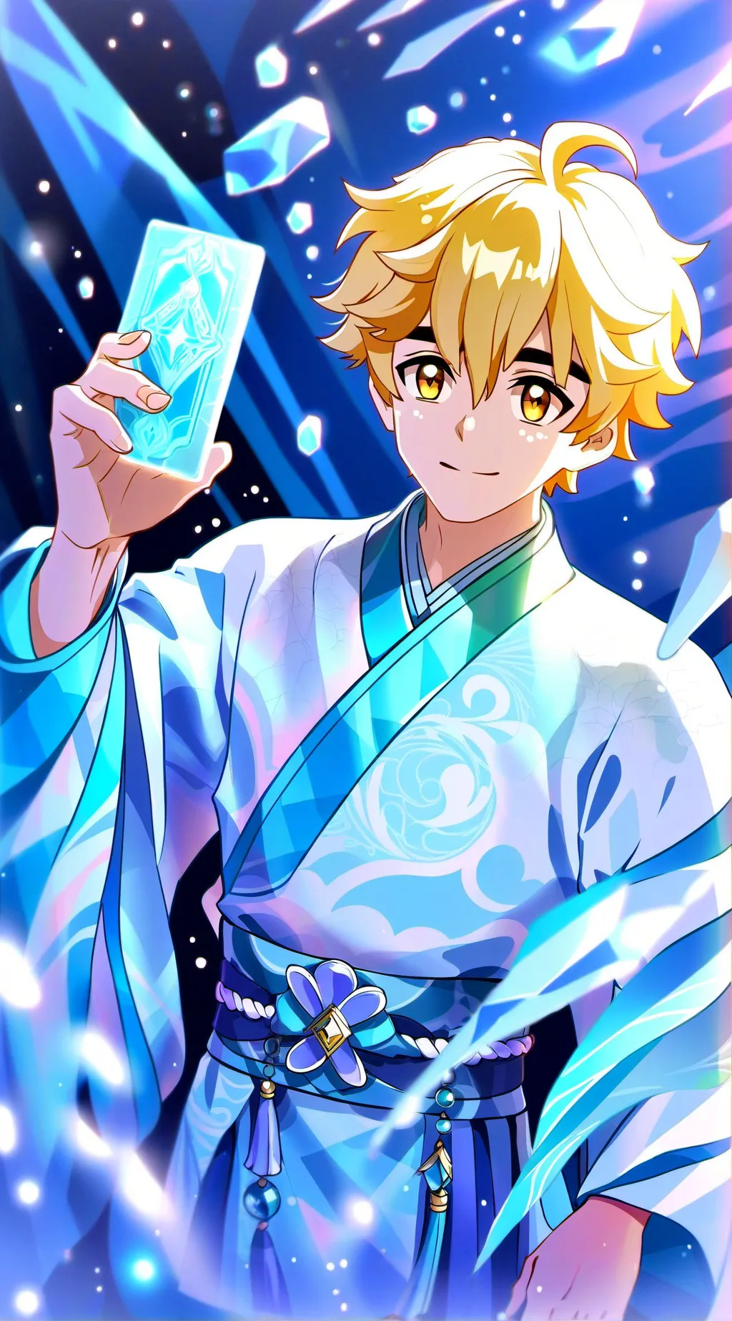 ai character: ⚡Zenitzu⚡ background