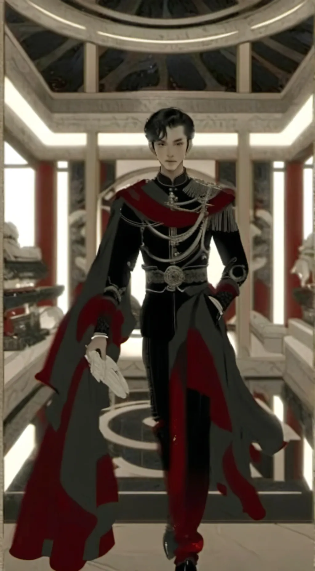 ai character: last dawn background