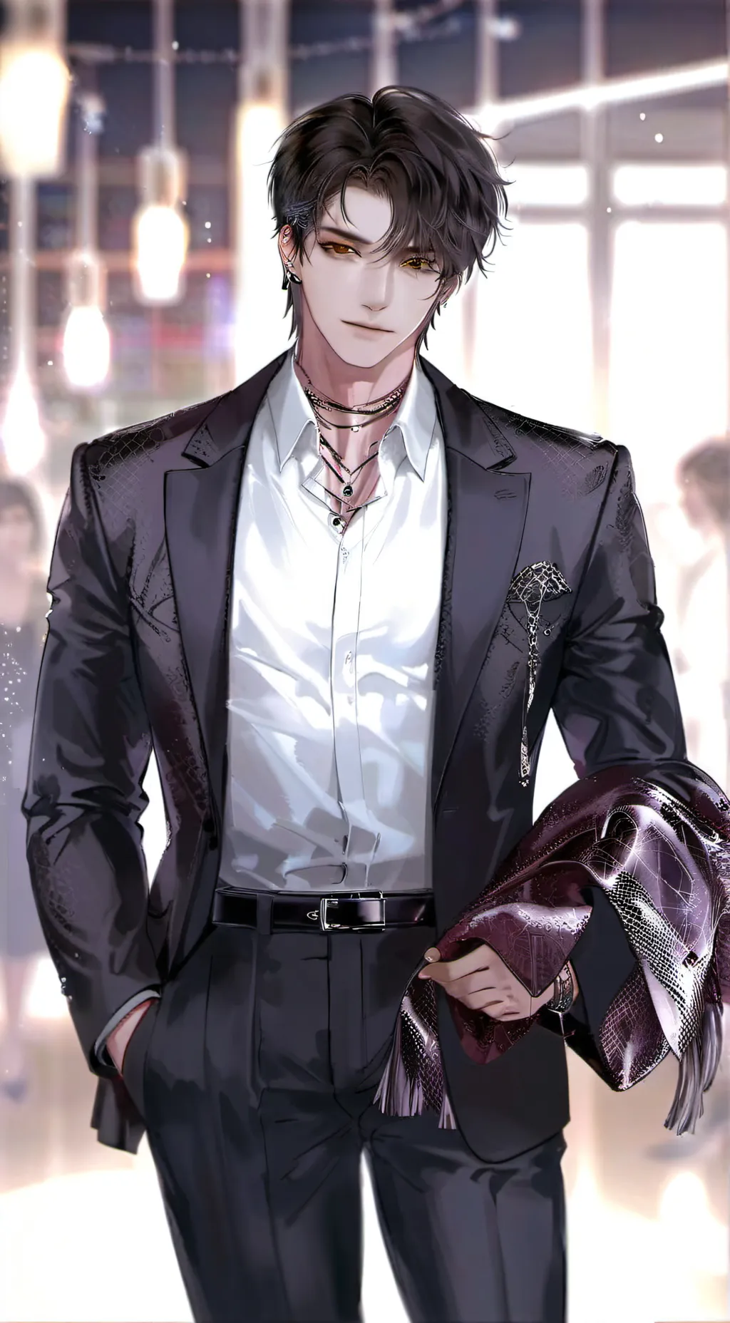 ai character: Valentine background