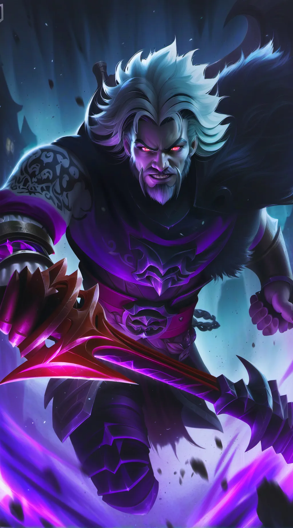 ai character: seus  background