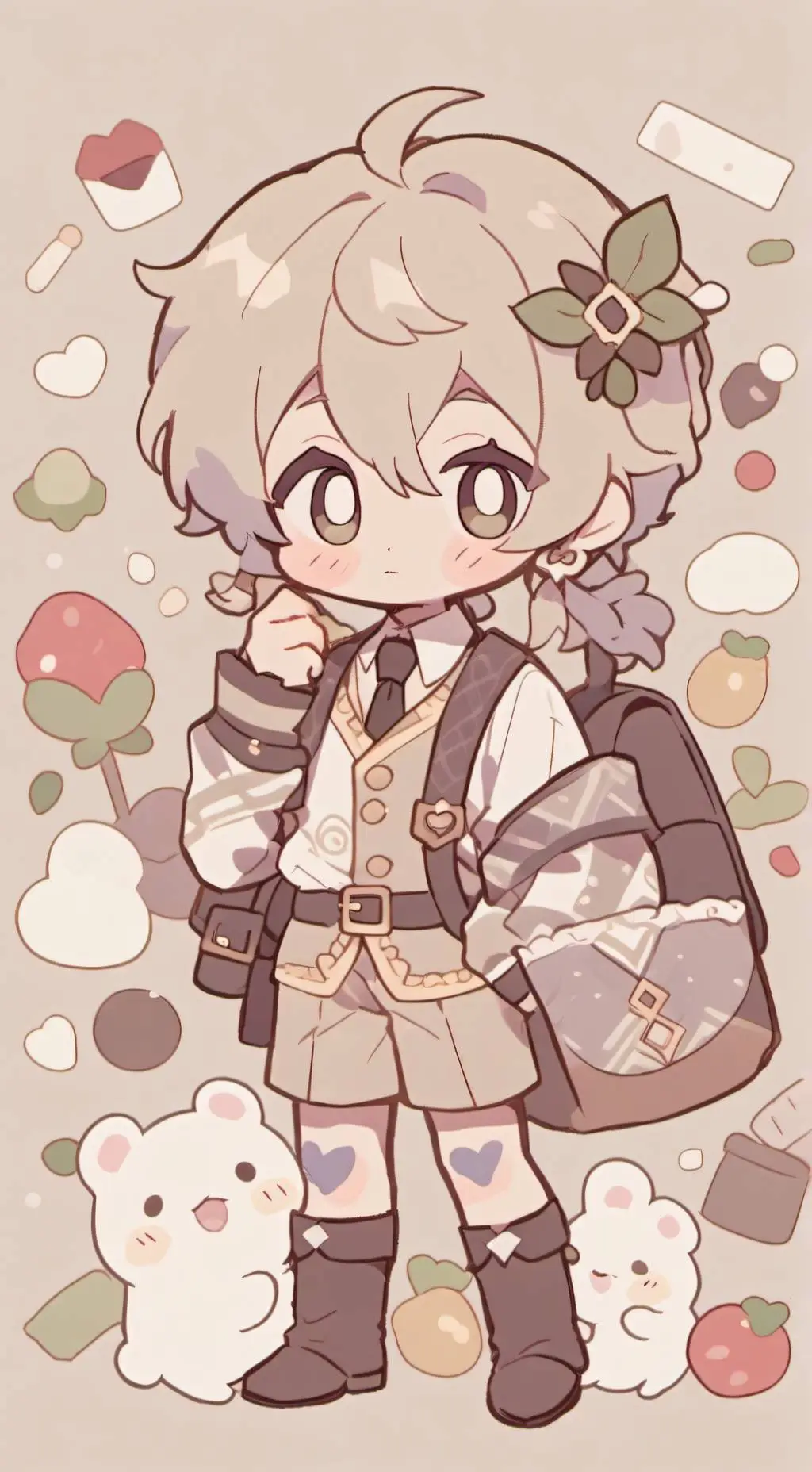 ai character: webi wabo  background