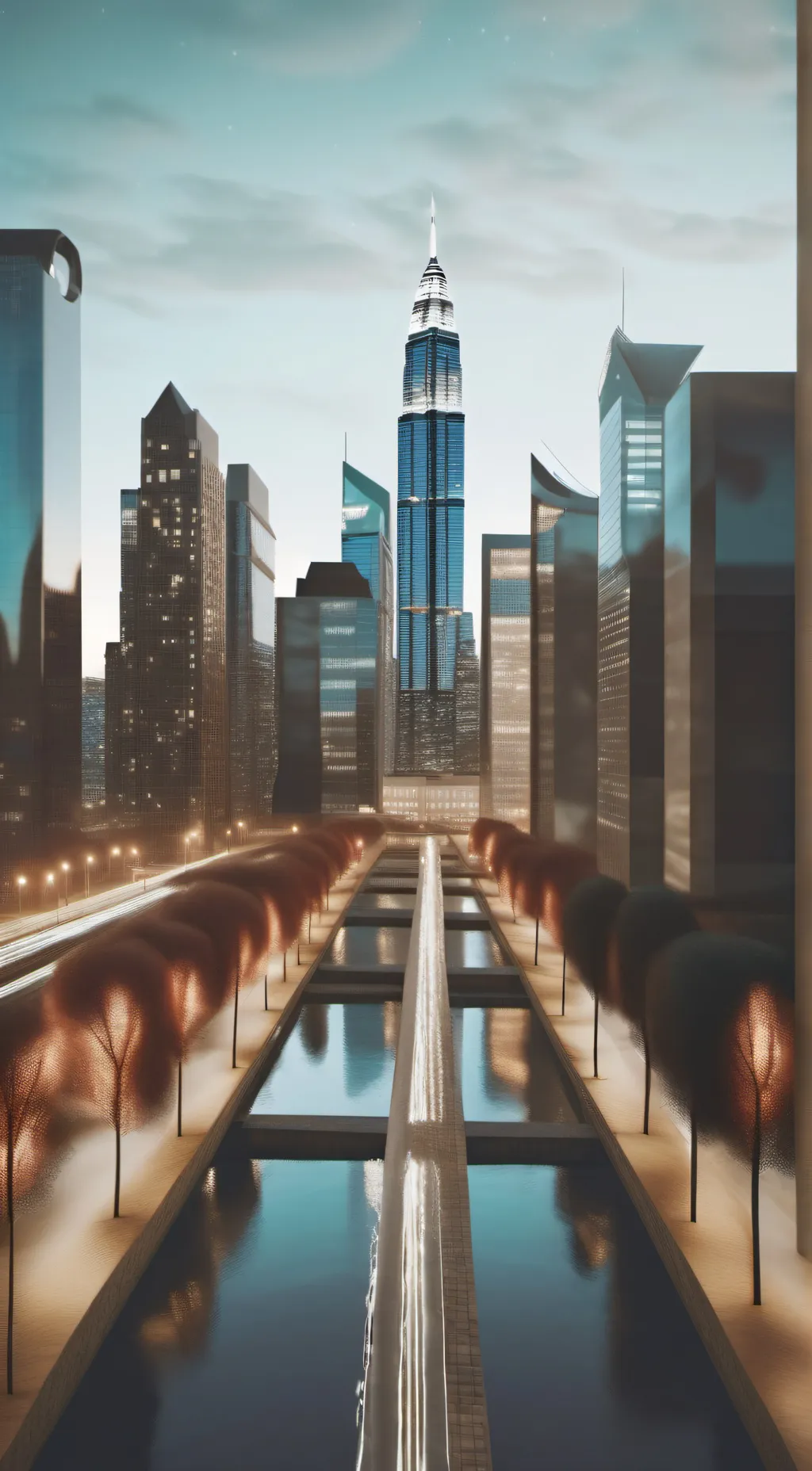 ai character: Square City background