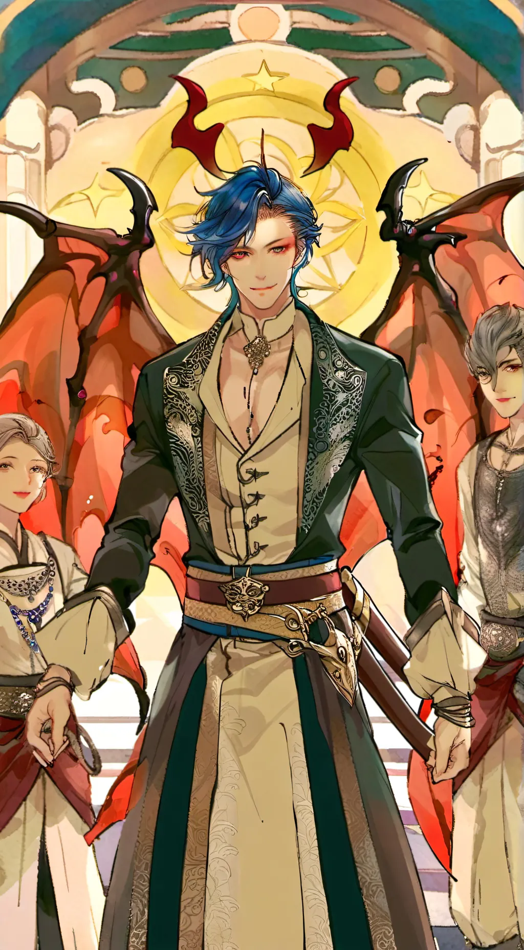 ai character: Deadly sins  background