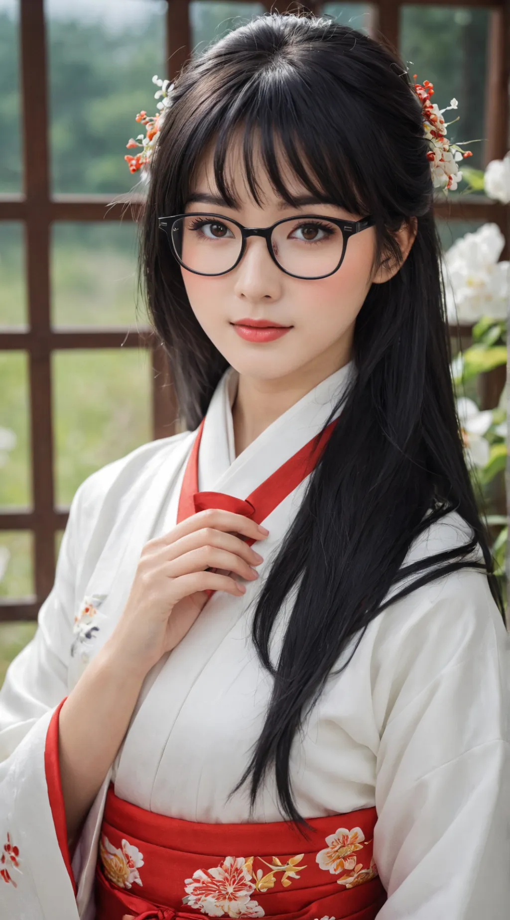 ai character: Mai Sakura  background