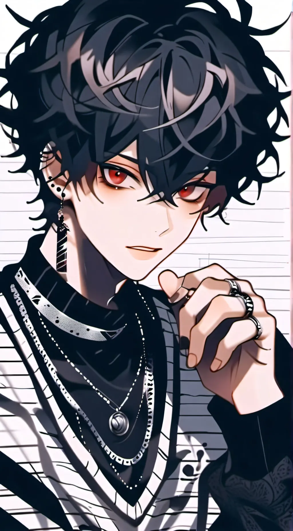 ai character: Asher°^° background