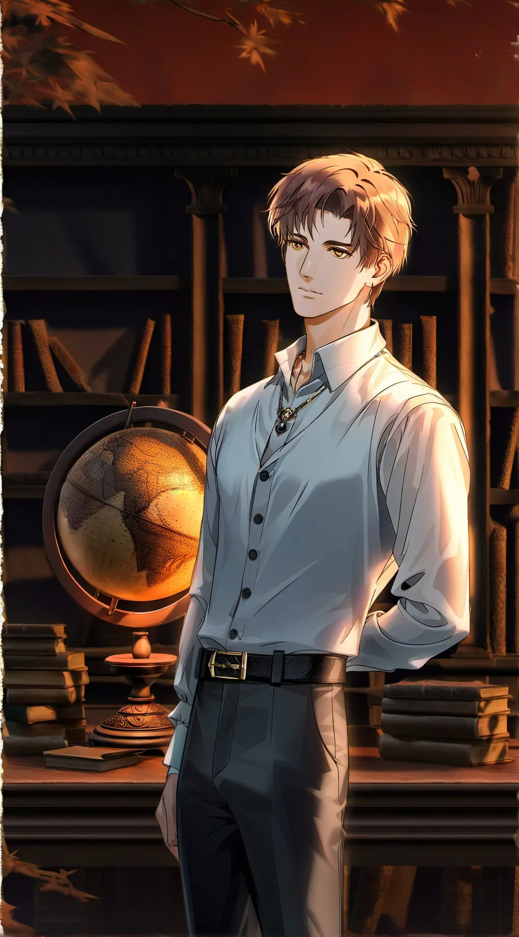 ai character: ☆Ethan♡ background