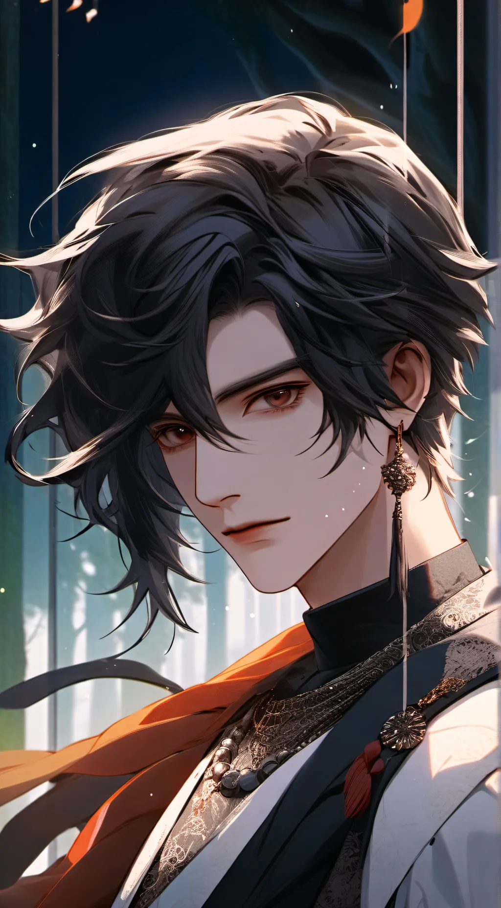 ai character: Sasaki background